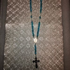 Hand made Picture Rosary of past love ones
